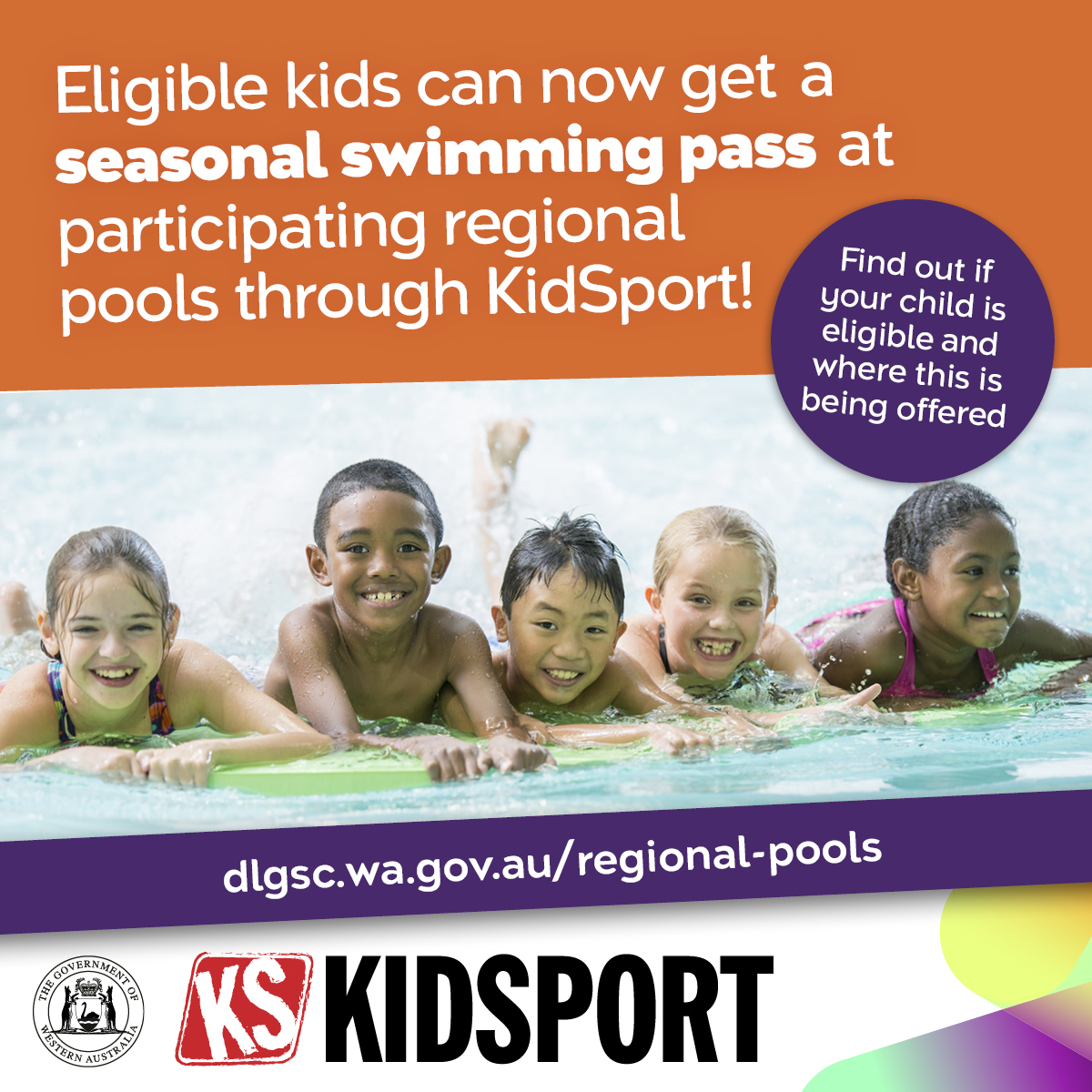 KidSport Regional Pools Program