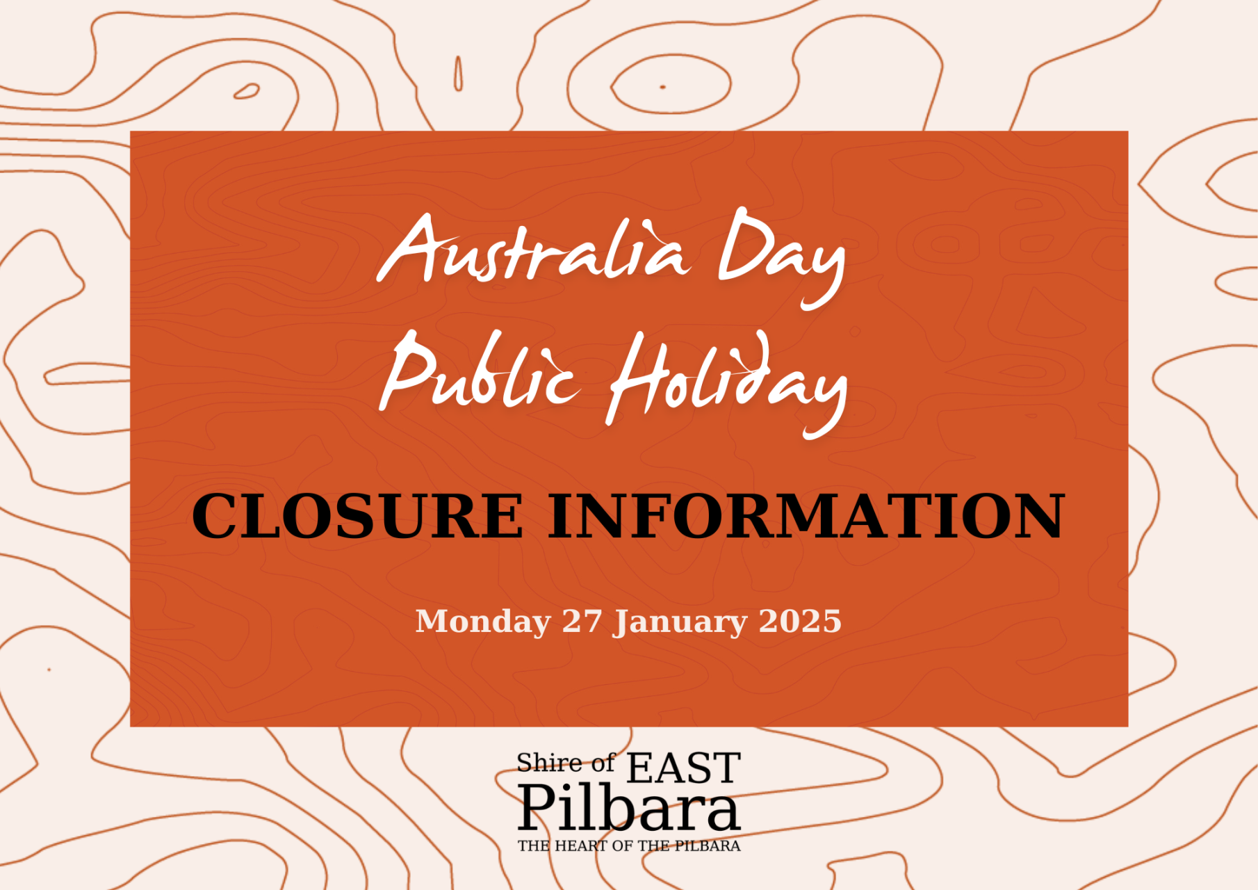 Australia Day - Public Holiday Operating Hours